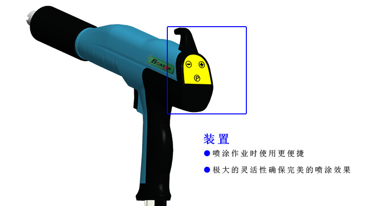 高性價(jià)比自動(dòng)靜電噴槍