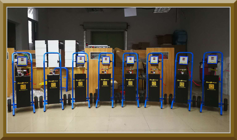 博士達水性漆靜電噴槍帶手推車