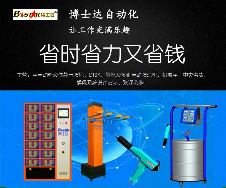 靜電噴槍簡介及用途