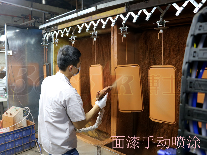 水性陶瓷漆靜電噴槍_自動靜電噴涂設備